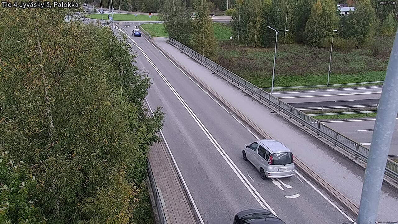 Weather Camera Image Väg 4 Jyväskylä, Palokka, Jyväskylä, Keski-Suomi