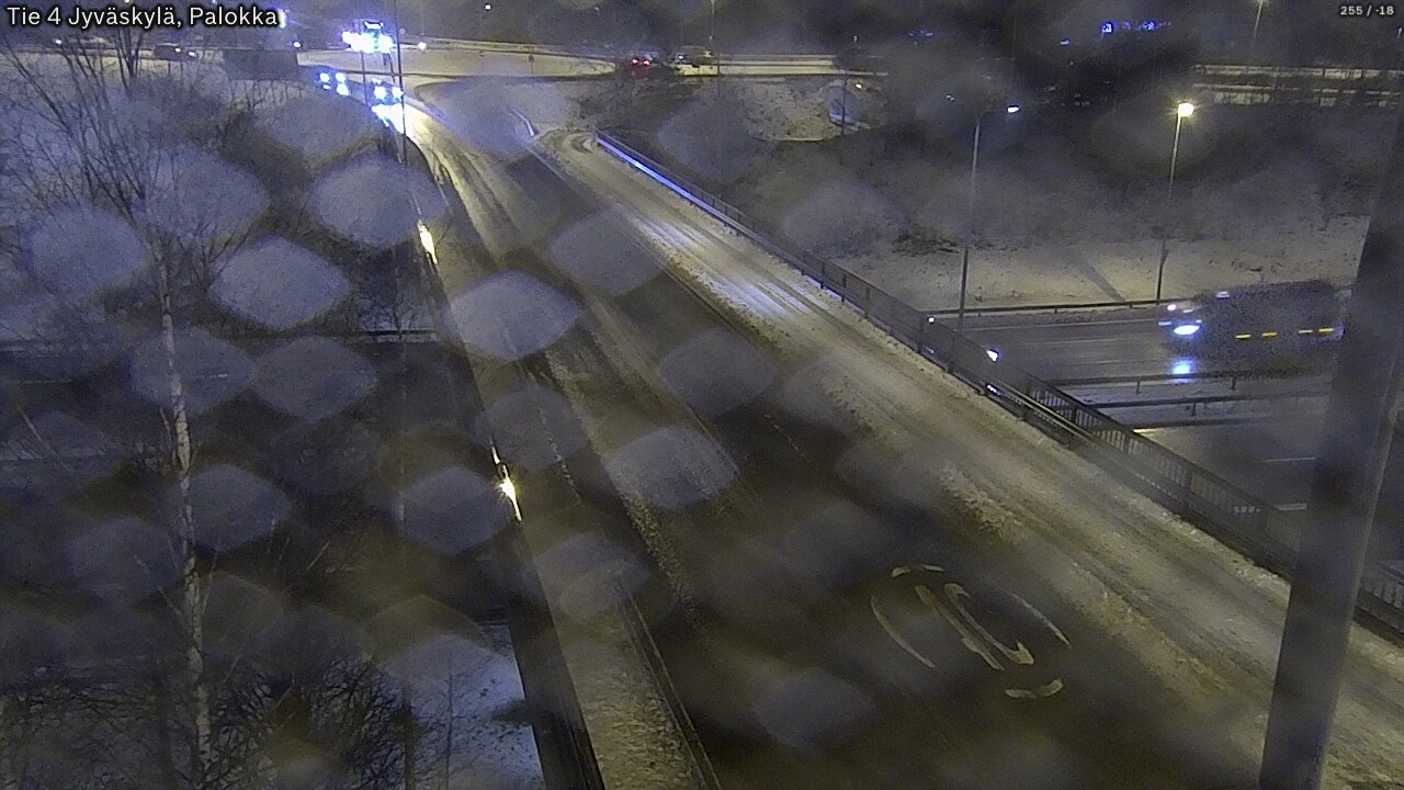 Weather Camera Image Väg 4 Jyväskylä, Palokka, Jyväskylä, Keski-Suomi