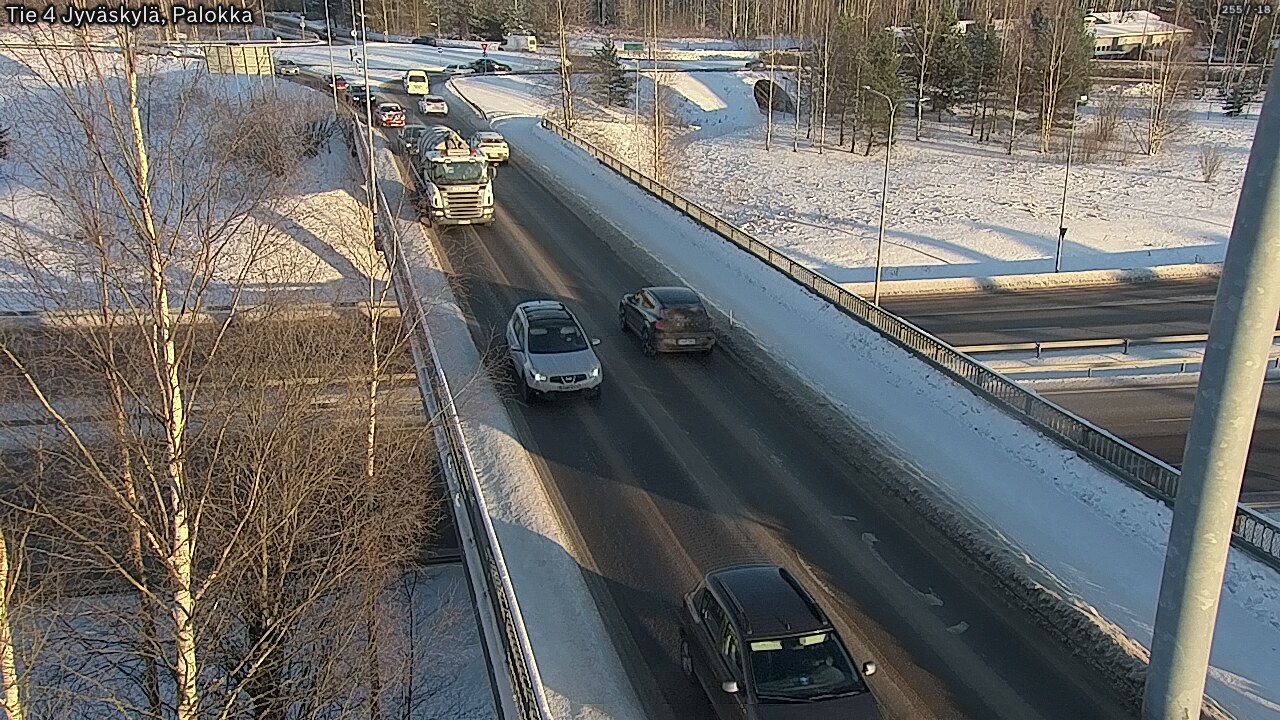 Weather Camera Image Road 4 Jyväskylä, Palokka, Jyväskylä, Keski-Suomi