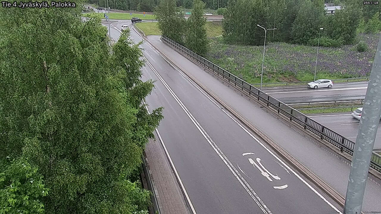 Weather Camera Image Road 4 Jyväskylä, Palokka, Jyväskylä, Keski-Suomi