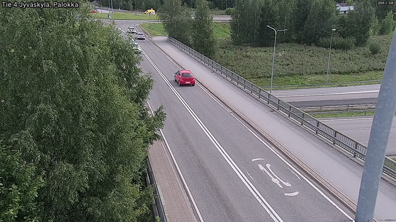 Weather Camera Image Väg 4 Jyväskylä, Palokka, Jyväskylä, Keski-Suomi