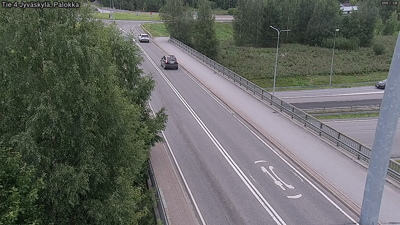 Weather Camera Image Road 4 Jyväskylä, Palokka, Jyväskylä, Keski-Suomi