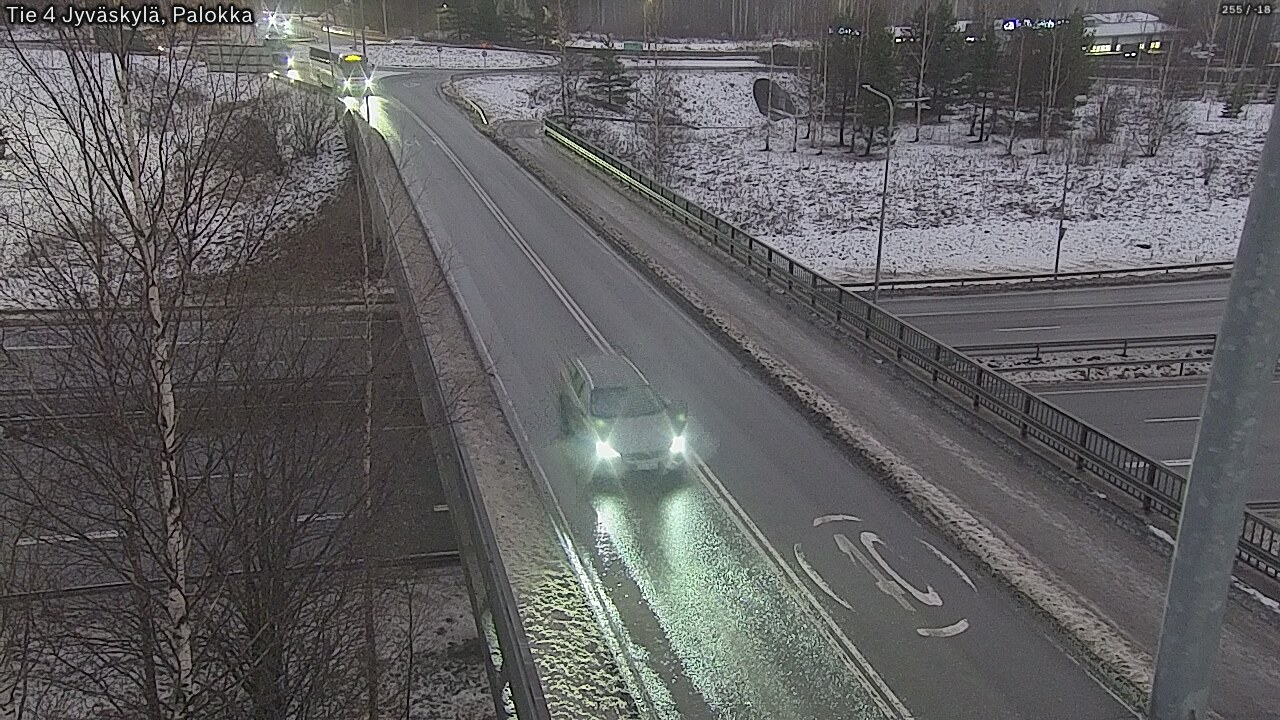 Weather Camera Image Väg 4 Jyväskylä, Palokka, Jyväskylä, Keski-Suomi