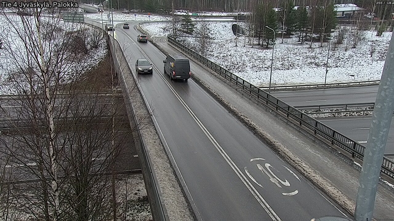 Weather Camera Image Väg 4 Jyväskylä, Palokka, Jyväskylä, Keski-Suomi