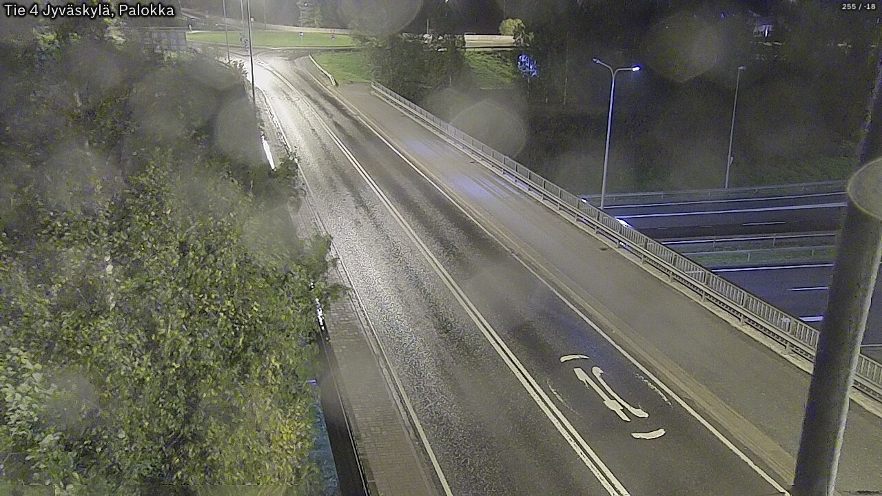 Weather Camera Image Väg 4 Jyväskylä, Palokka, Jyväskylä, Keski-Suomi