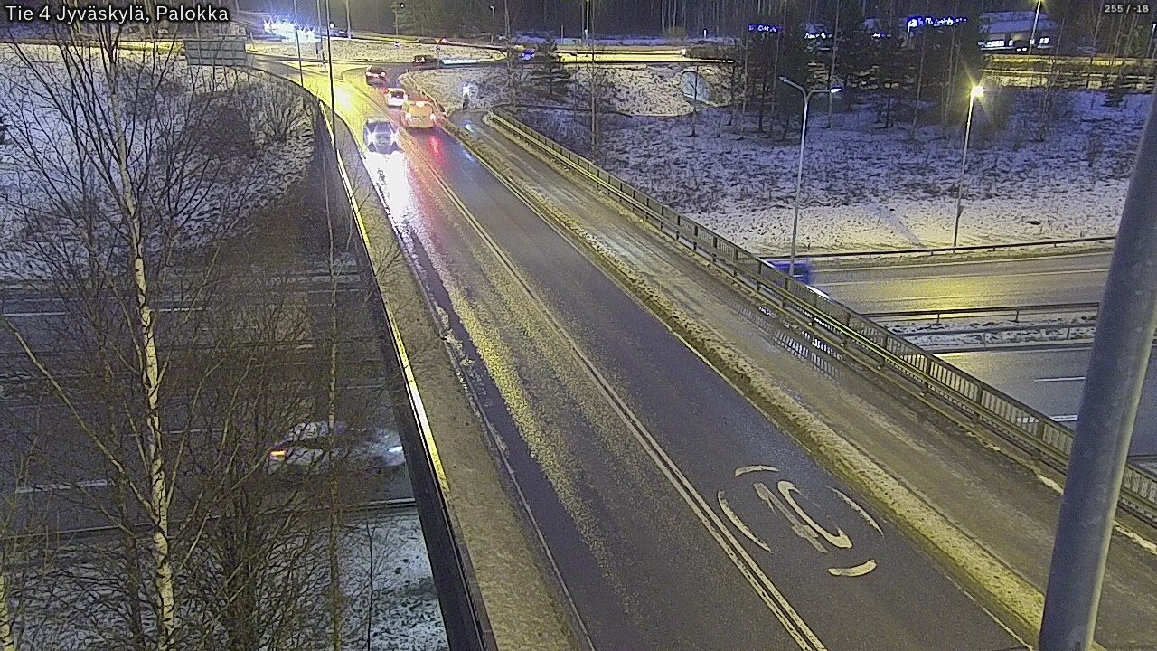 Weather Camera Image Väg 4 Jyväskylä, Palokka, Jyväskylä, Keski-Suomi