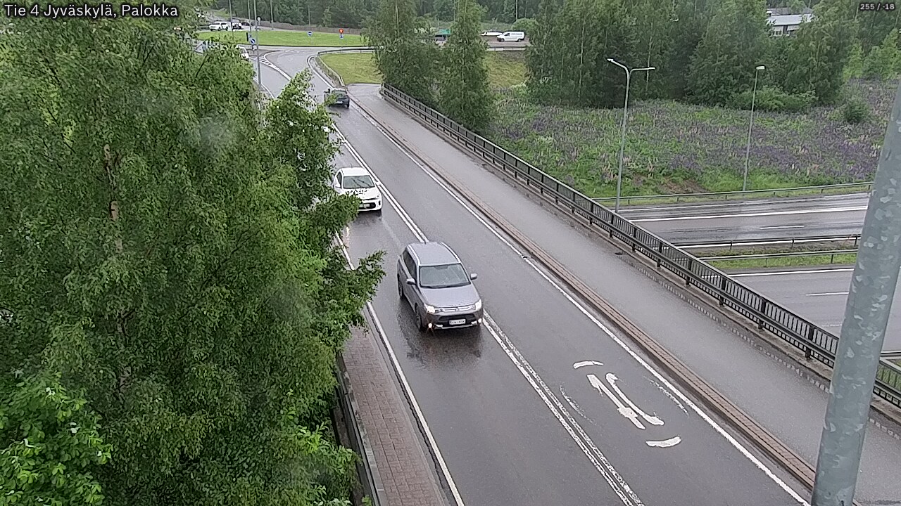 Weather Camera Image Road 4 Jyväskylä, Palokka, Jyväskylä, Keski-Suomi