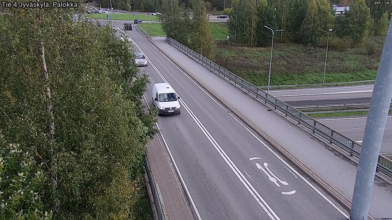 Weather Camera Image Road 4 Jyväskylä, Palokka, Jyväskylä, Keski-Suomi