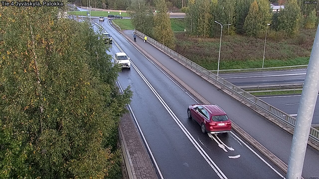 Weather Camera Image Väg 4 Jyväskylä, Palokka, Jyväskylä, Keski-Suomi