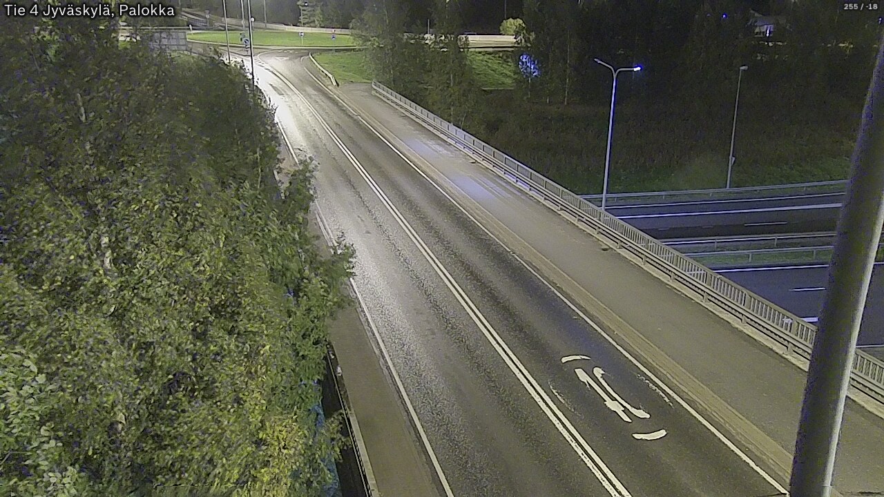 Weather Camera Image Väg 4 Jyväskylä, Palokka, Jyväskylä, Keski-Suomi