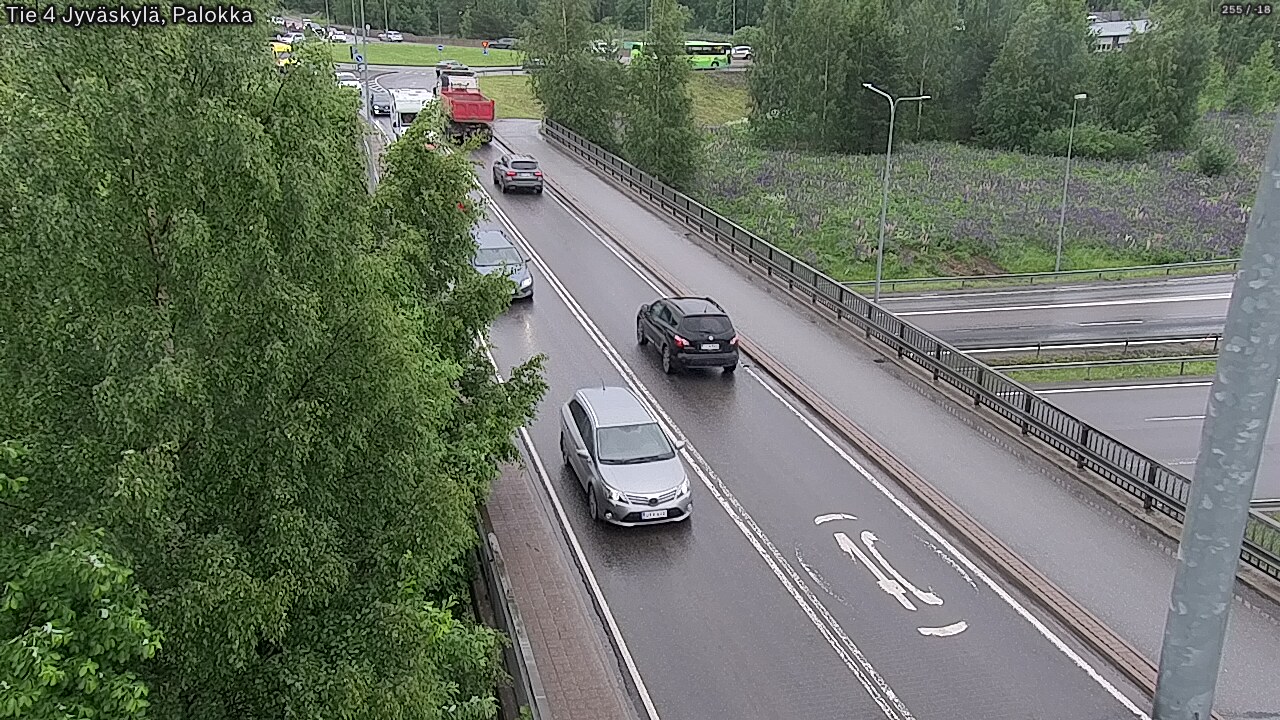 Weather Camera Image Road 4 Jyväskylä, Palokka, Jyväskylä, Keski-Suomi