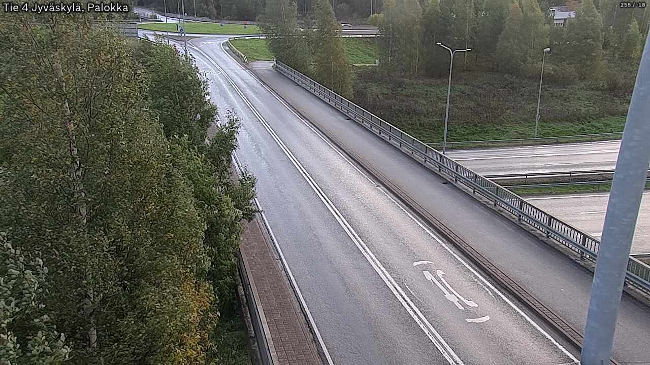 Weather Camera Image Väg 4 Jyväskylä, Palokka, Jyväskylä, Keski-Suomi
