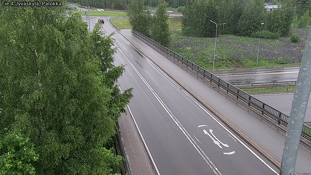 Weather Camera Image Road 4 Jyväskylä, Palokka, Jyväskylä, Keski-Suomi
