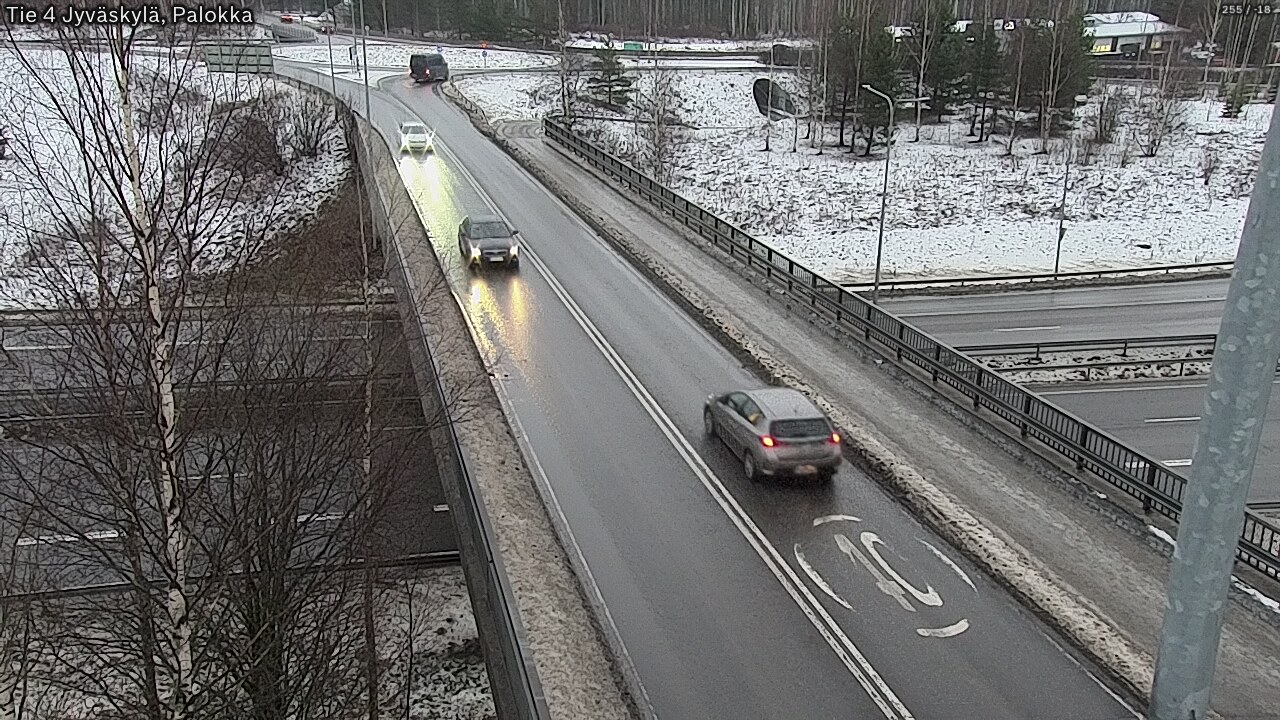 Weather Camera Image Väg 4 Jyväskylä, Palokka, Jyväskylä, Keski-Suomi