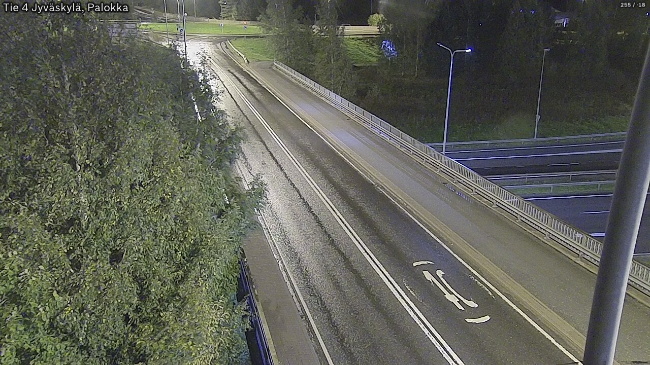 Weather Camera Image Väg 4 Jyväskylä, Palokka, Jyväskylä, Keski-Suomi
