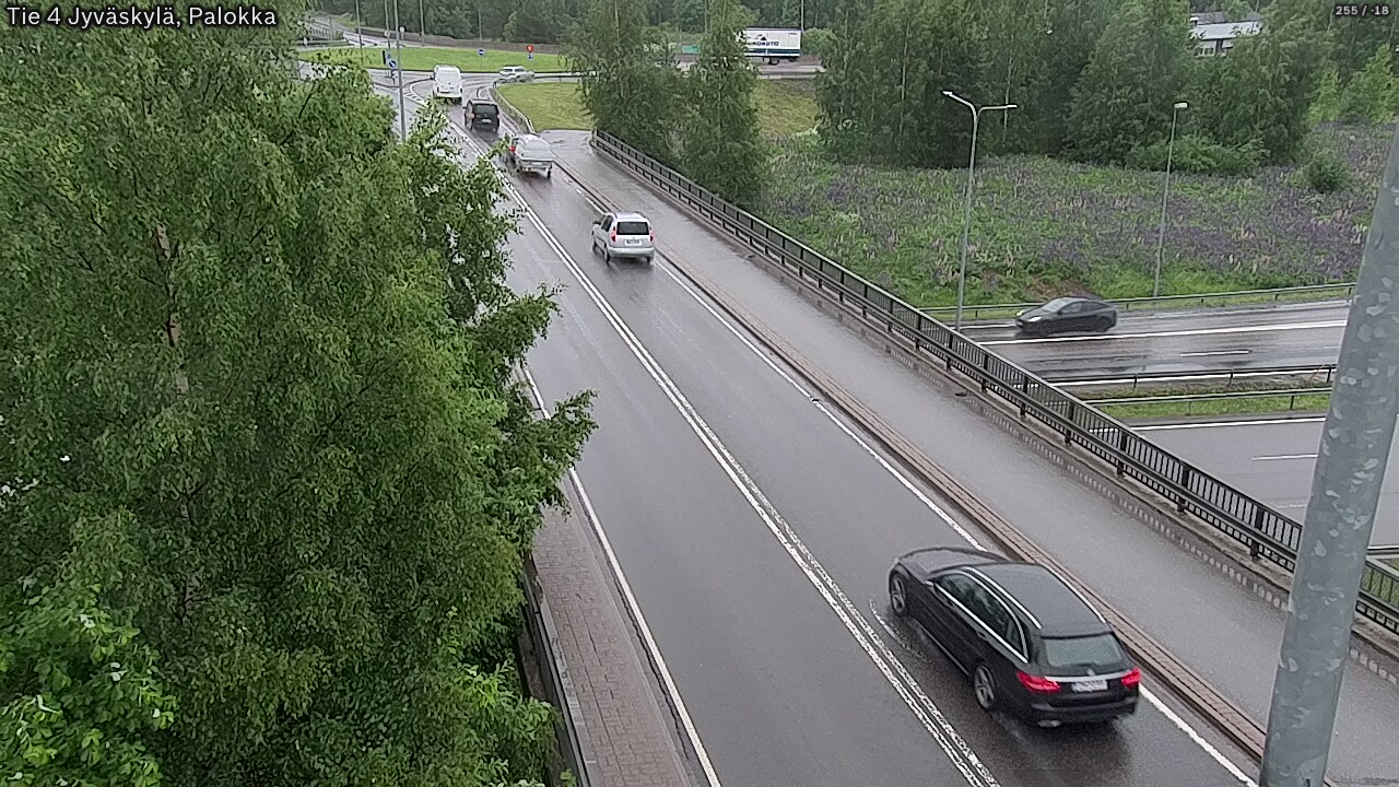 Weather Camera Image Road 4 Jyväskylä, Palokka, Jyväskylä, Keski-Suomi