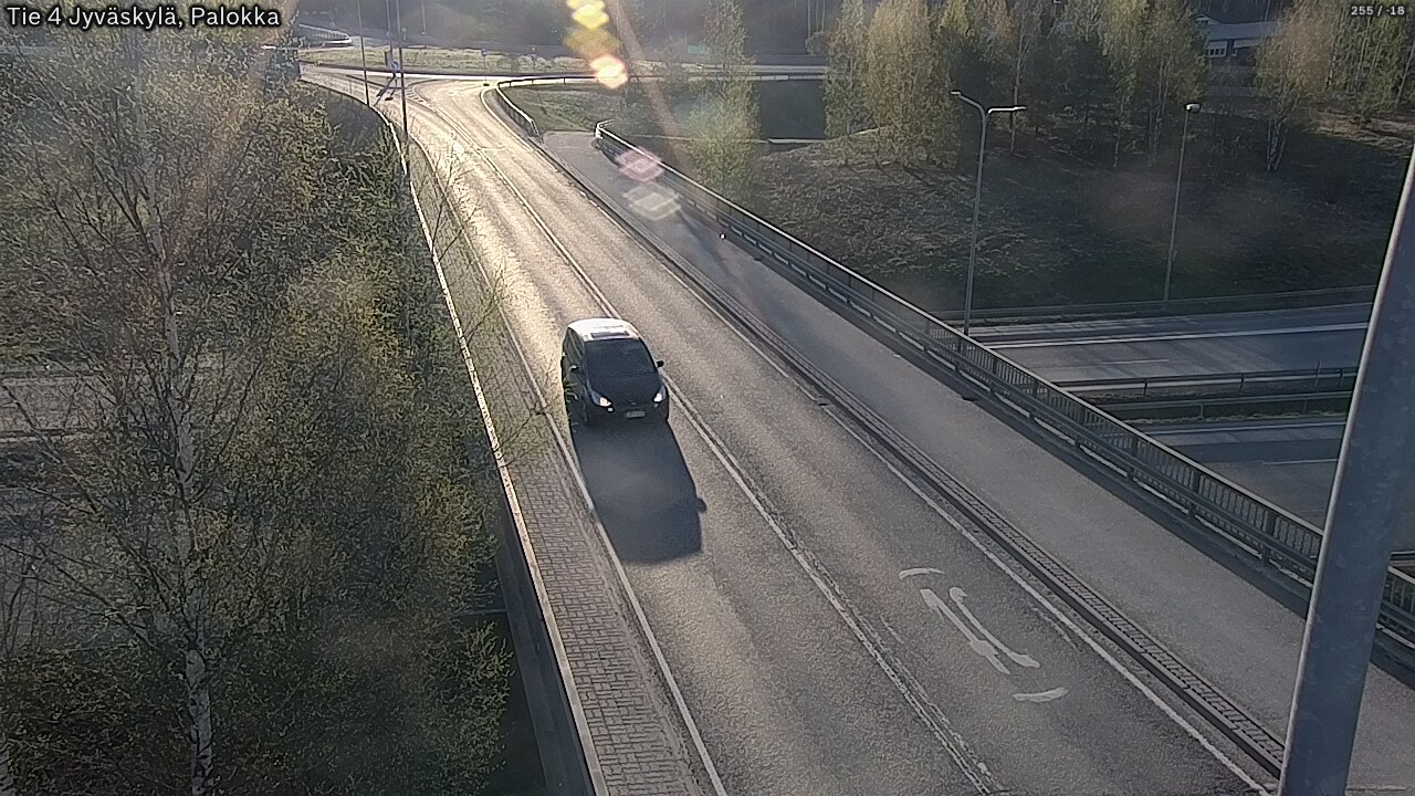 Weather Camera Image Road 4 Jyväskylä, Palokka, Jyväskylä, Keski-Suomi