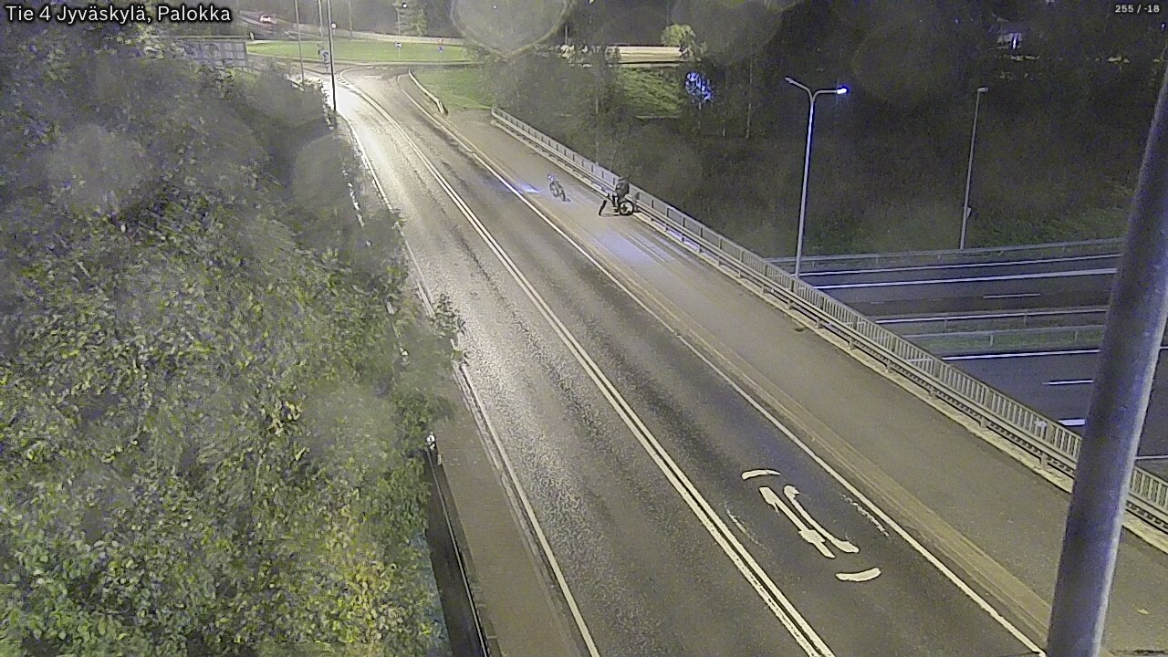 Weather Camera Image Väg 4 Jyväskylä, Palokka, Jyväskylä, Keski-Suomi