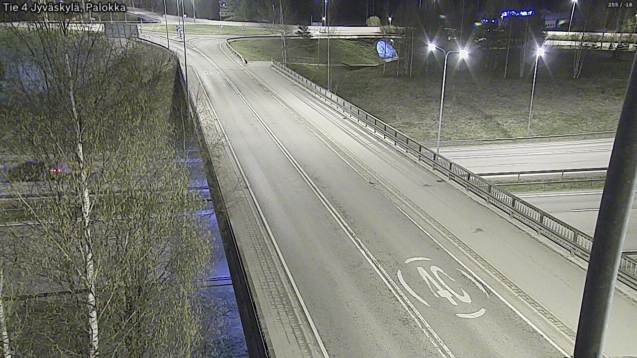 Weather Camera Image Väg 4 Jyväskylä, Palokka, Jyväskylä, Keski-Suomi