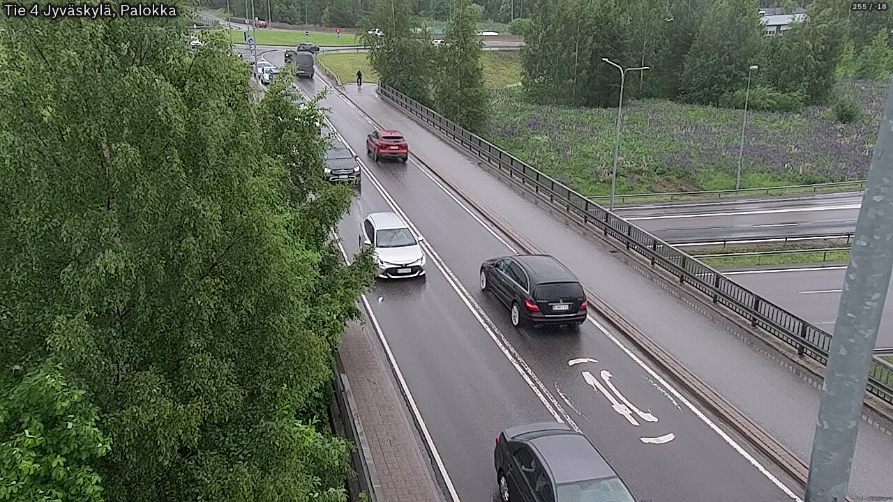 Weather Camera Image Road 4 Jyväskylä, Palokka, Jyväskylä, Keski-Suomi