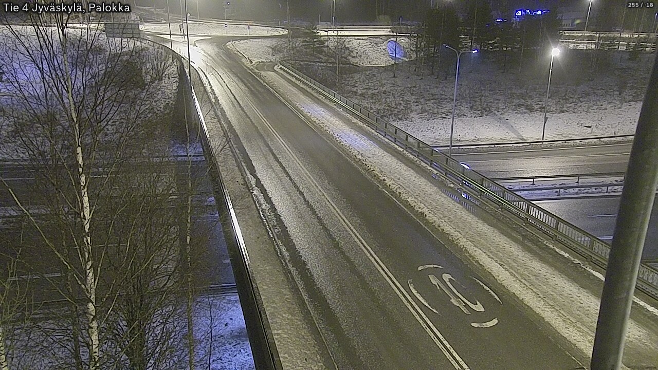 Weather Camera Image Väg 4 Jyväskylä, Palokka, Jyväskylä, Keski-Suomi