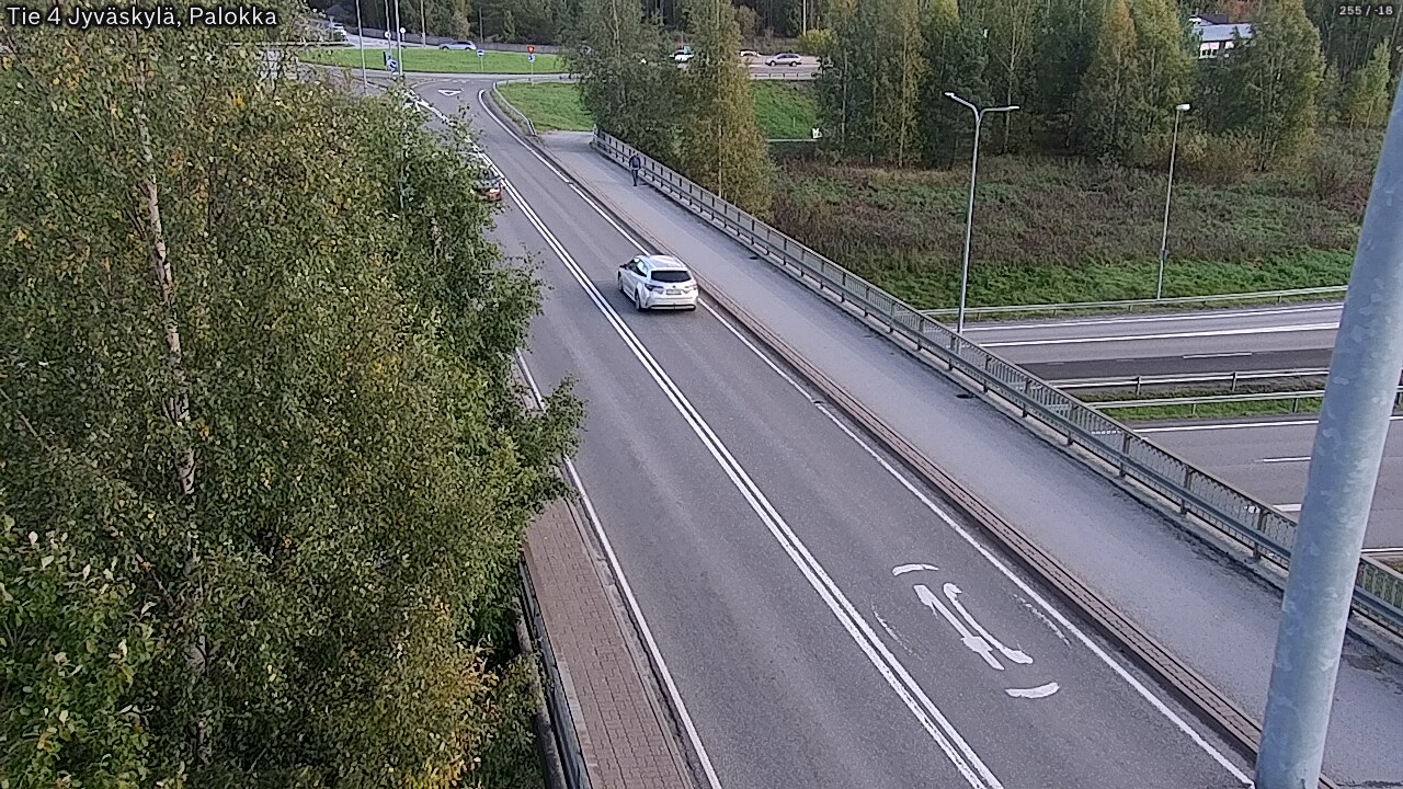 Weather Camera Image Road 4 Jyväskylä, Palokka, Jyväskylä, Keski-Suomi