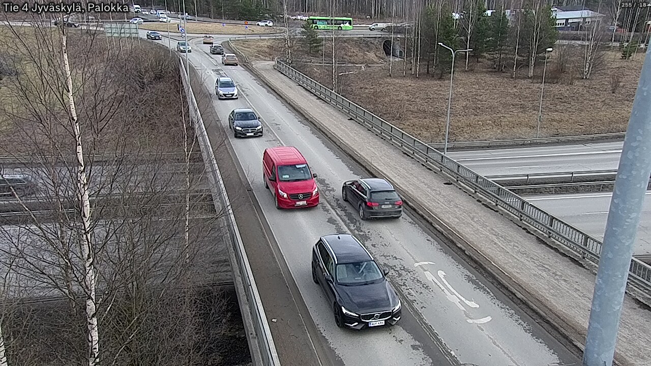 Weather Camera Image Road 4 Jyväskylä, Palokka, Jyväskylä, Keski-Suomi
