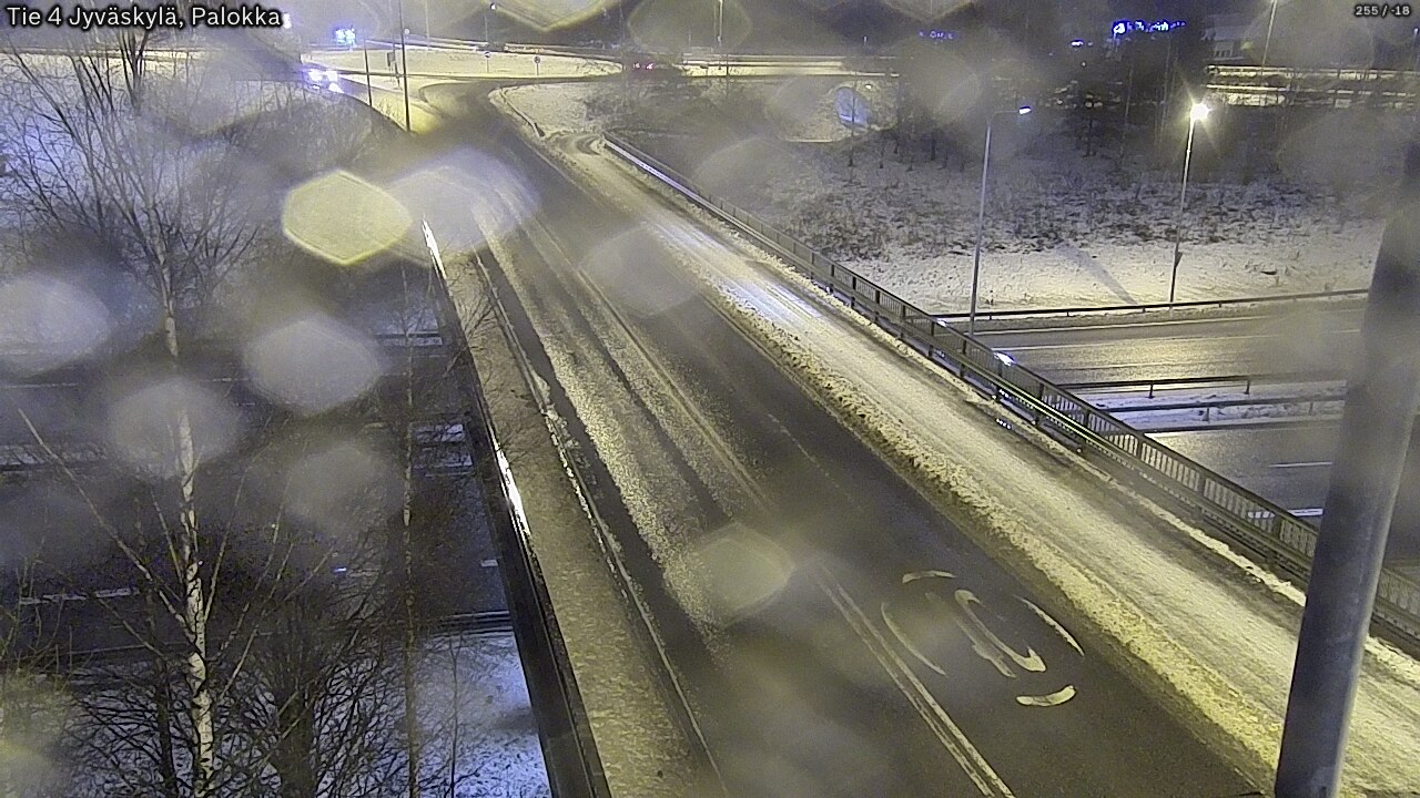 Weather Camera Image Väg 4 Jyväskylä, Palokka, Jyväskylä, Keski-Suomi
