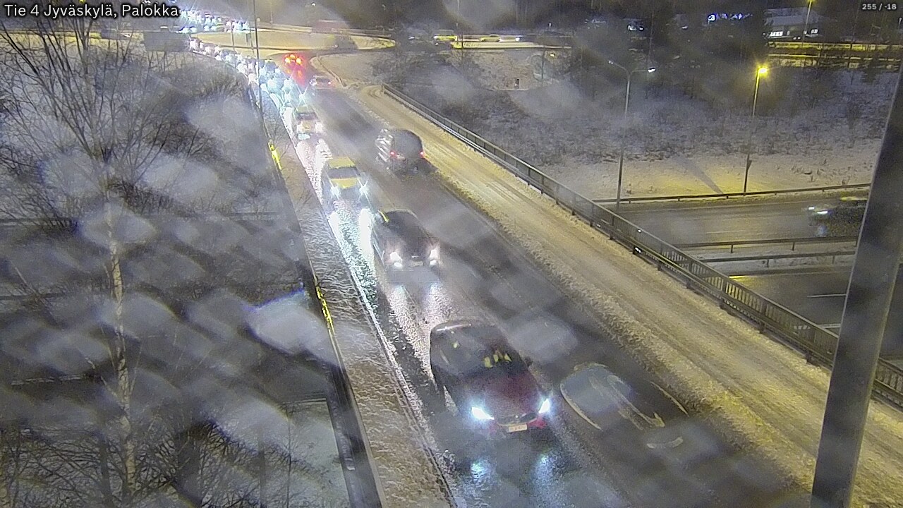 Weather Camera Image Väg 4 Jyväskylä, Palokka, Jyväskylä, Keski-Suomi