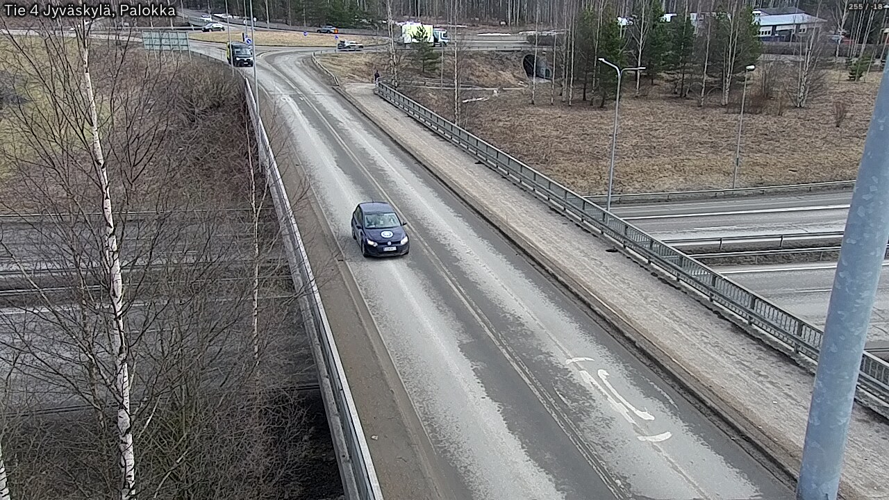 Weather Camera Image Road 4 Jyväskylä, Palokka, Jyväskylä, Keski-Suomi