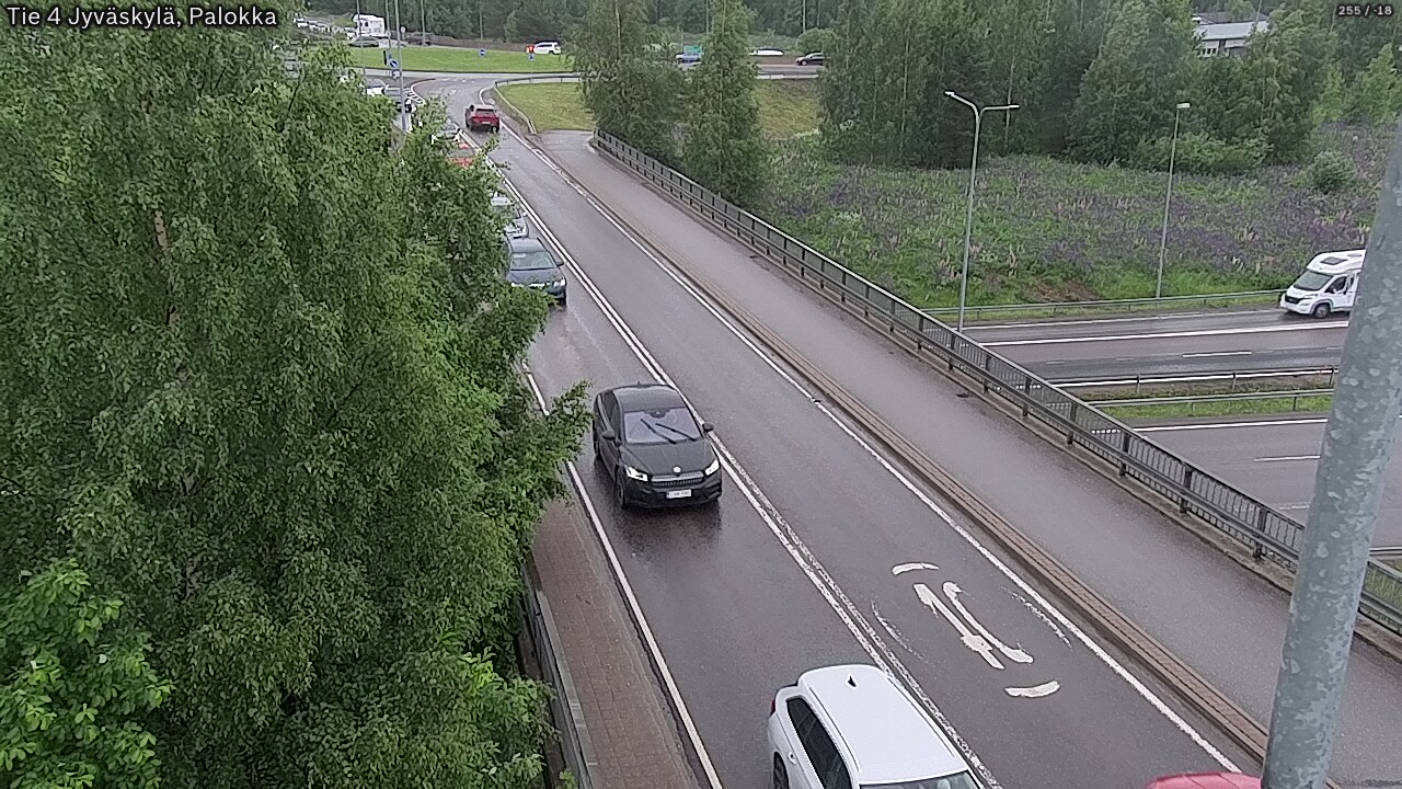 Weather Camera Image Road 4 Jyväskylä, Palokka, Jyväskylä, Keski-Suomi