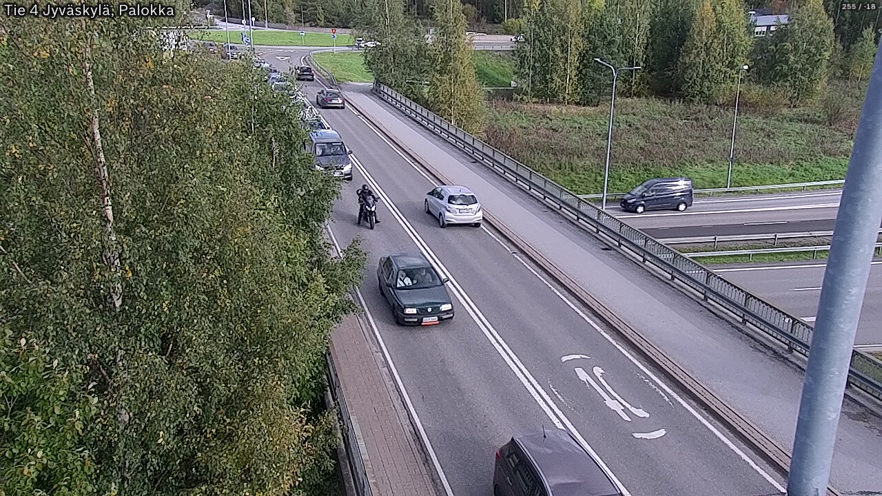 Weather Camera Image Road 4 Jyväskylä, Palokka, Jyväskylä, Keski-Suomi