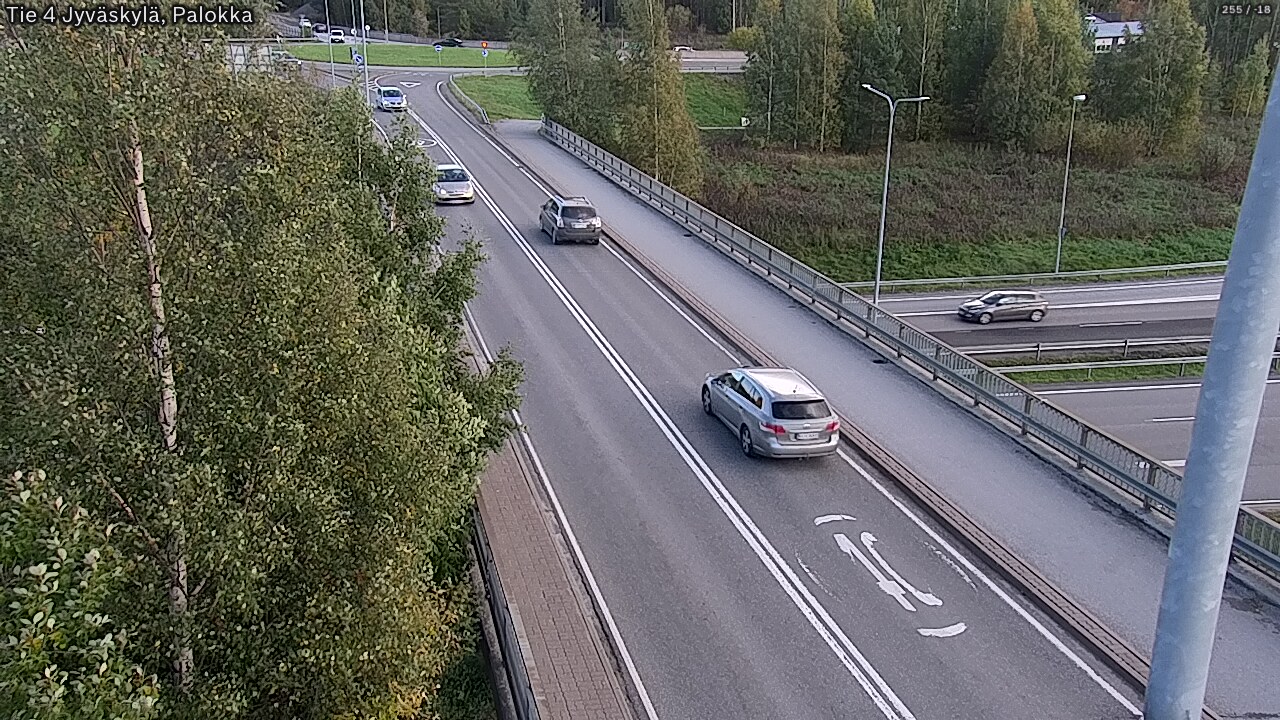 Weather Camera Image Road 4 Jyväskylä, Palokka, Jyväskylä, Keski-Suomi