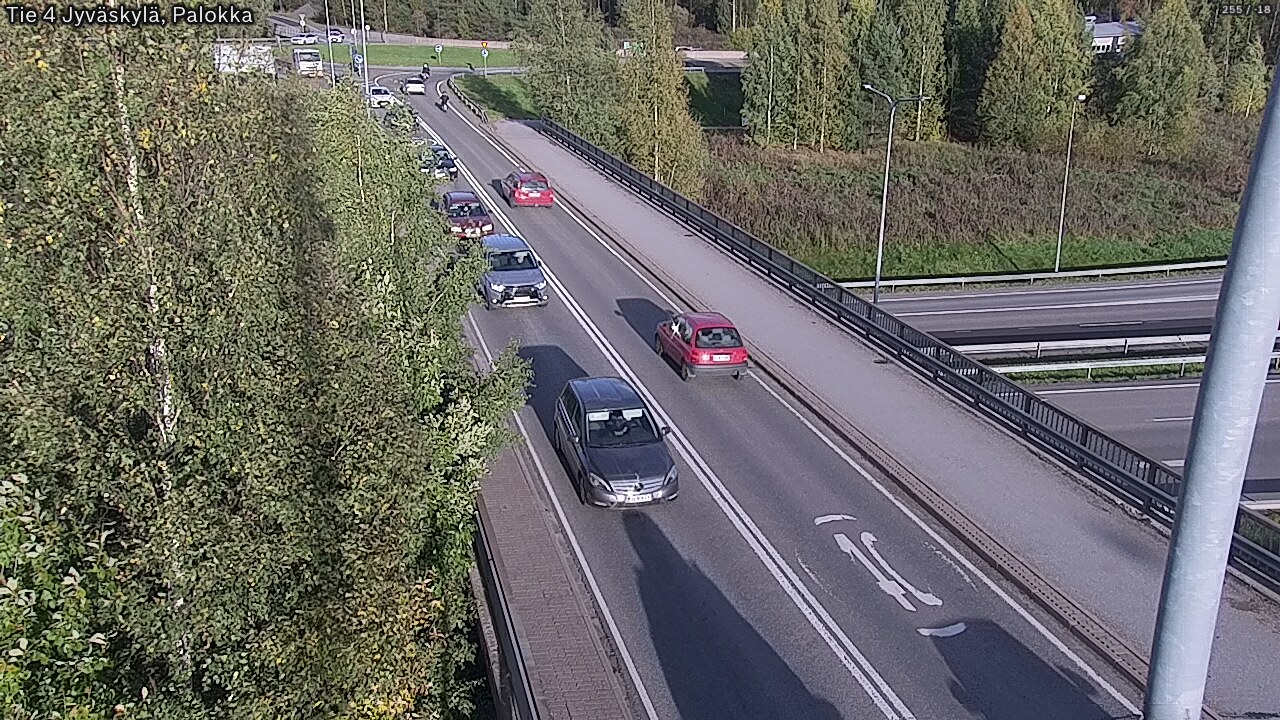 Weather Camera Image Road 4 Jyväskylä, Palokka, Jyväskylä, Keski-Suomi