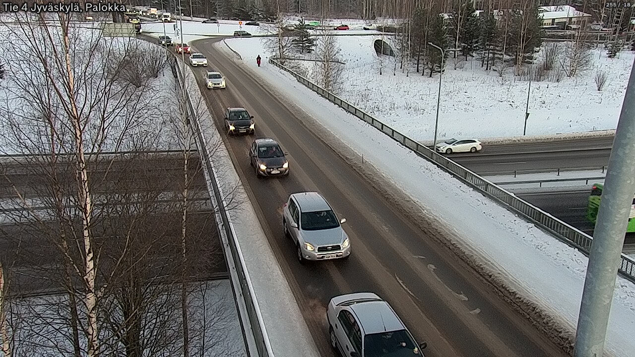 Weather Camera Image Road 4 Jyväskylä, Palokka, Jyväskylä, Keski-Suomi