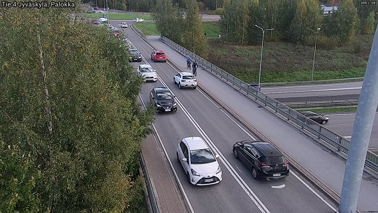 Weather Camera Image Road 4 Jyväskylä, Palokka, Jyväskylä, Keski-Suomi