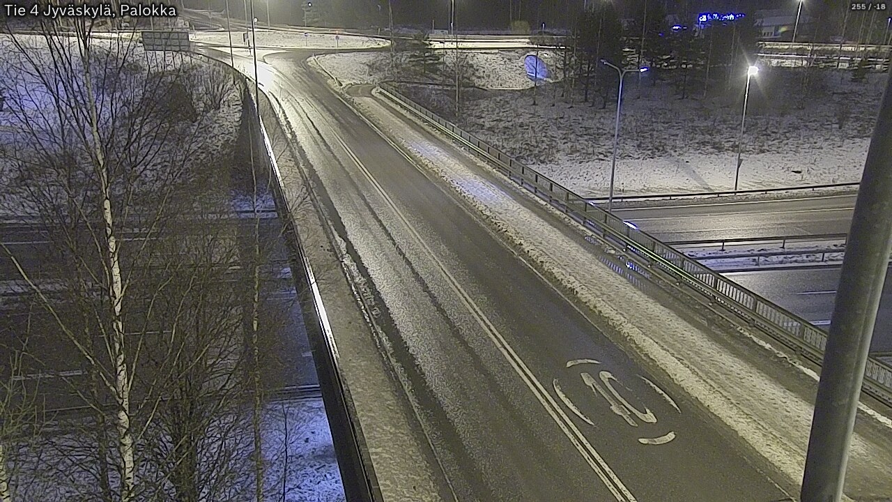 Weather Camera Image Väg 4 Jyväskylä, Palokka, Jyväskylä, Keski-Suomi