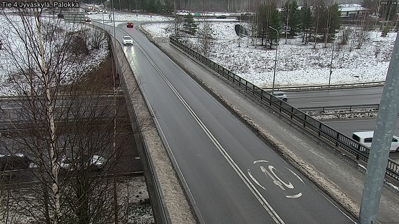 Weather Camera Image Väg 4 Jyväskylä, Palokka, Jyväskylä, Keski-Suomi