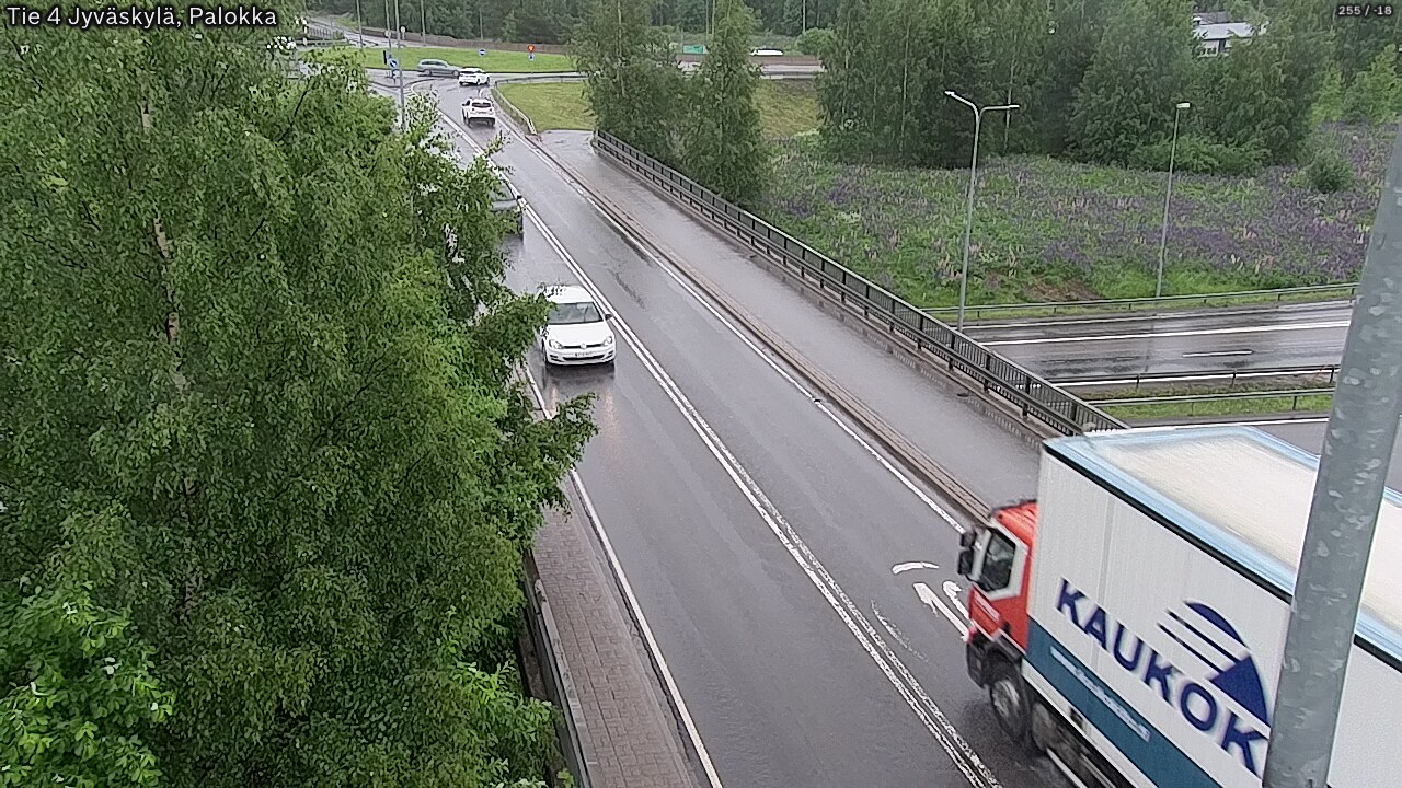 Weather Camera Image Road 4 Jyväskylä, Palokka, Jyväskylä, Keski-Suomi