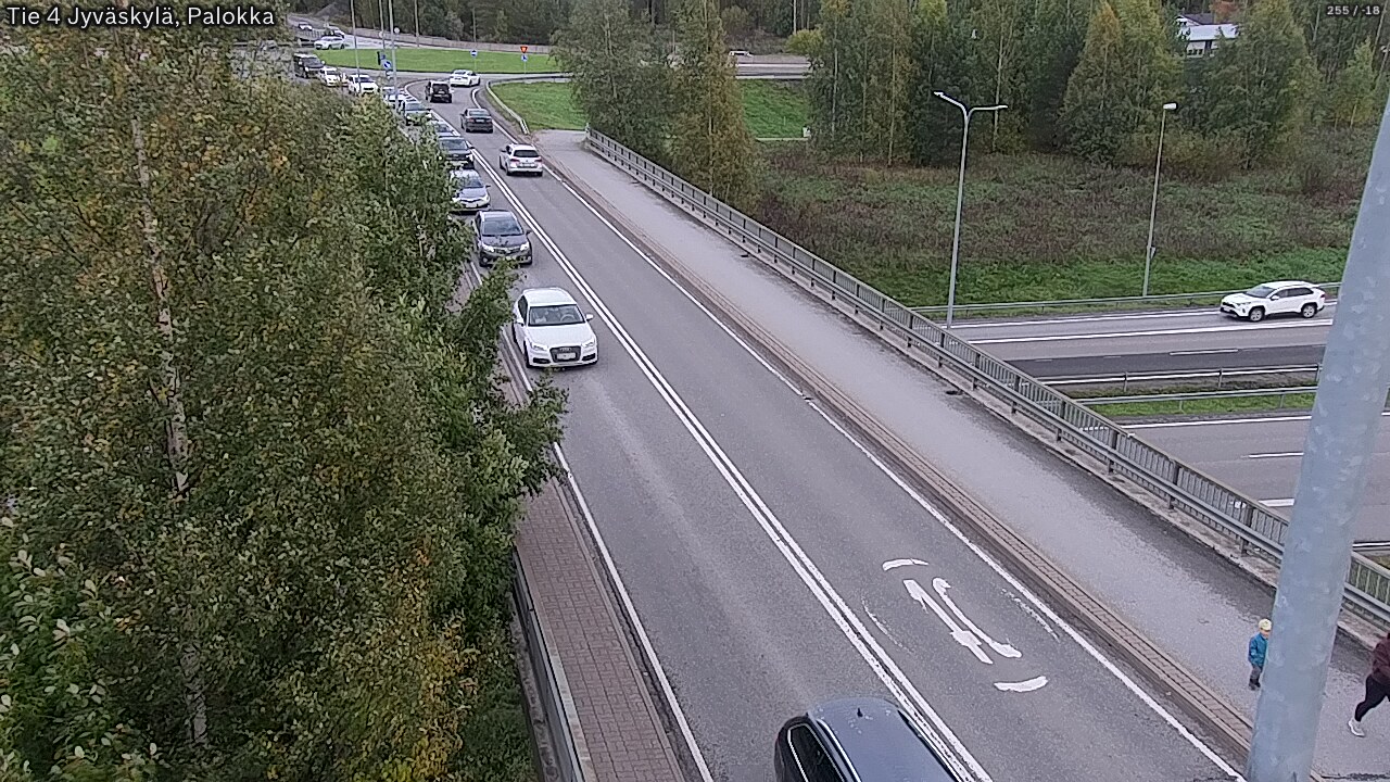Weather Camera Image Väg 4 Jyväskylä, Palokka, Jyväskylä, Keski-Suomi