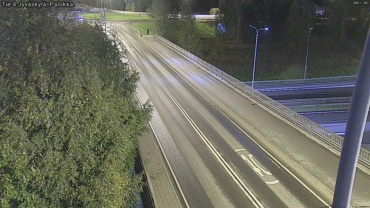 Weather Camera Image Väg 4 Jyväskylä, Palokka, Jyväskylä, Keski-Suomi