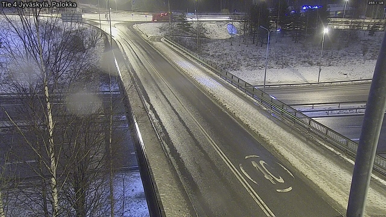 Weather Camera Image Väg 4 Jyväskylä, Palokka, Jyväskylä, Keski-Suomi