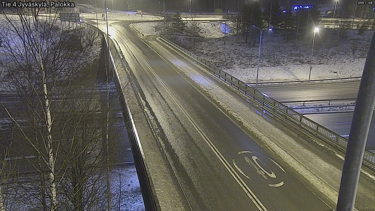 Weather Camera Image Väg 4 Jyväskylä, Palokka, Jyväskylä, Keski-Suomi