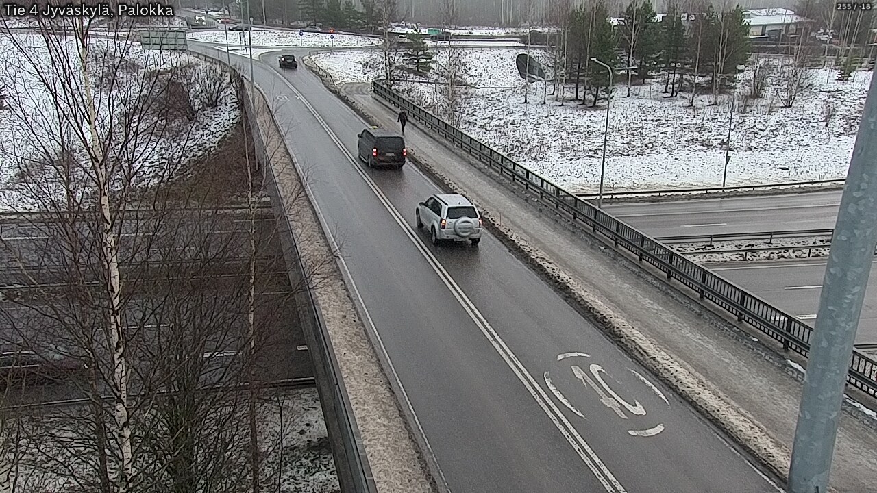 Weather Camera Image Väg 4 Jyväskylä, Palokka, Jyväskylä, Keski-Suomi