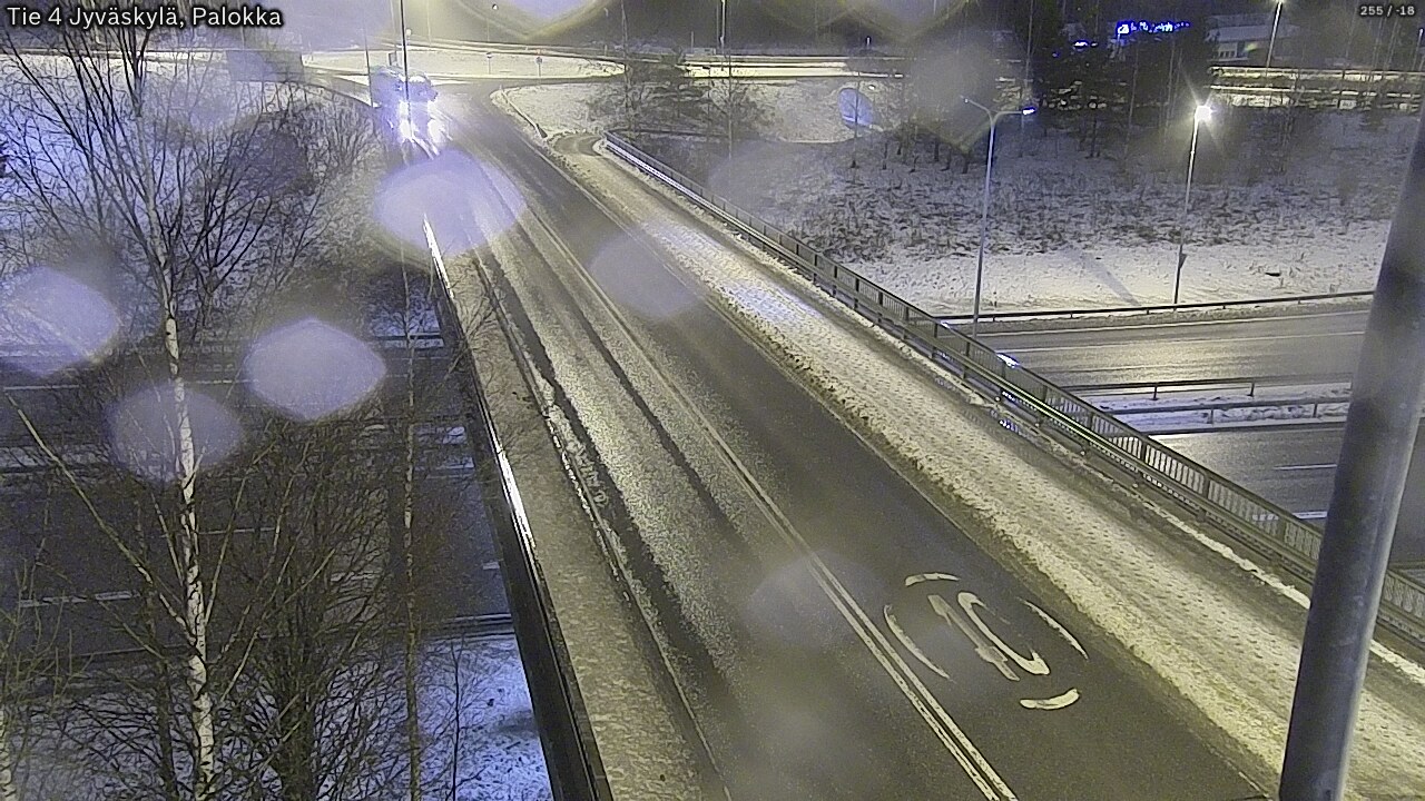 Weather Camera Image Väg 4 Jyväskylä, Palokka, Jyväskylä, Keski-Suomi