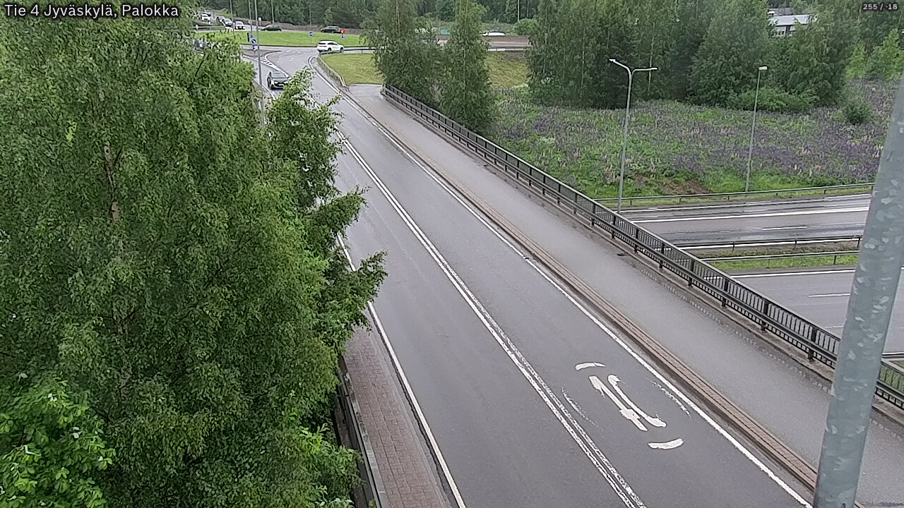Weather Camera Image Road 4 Jyväskylä, Palokka, Jyväskylä, Keski-Suomi