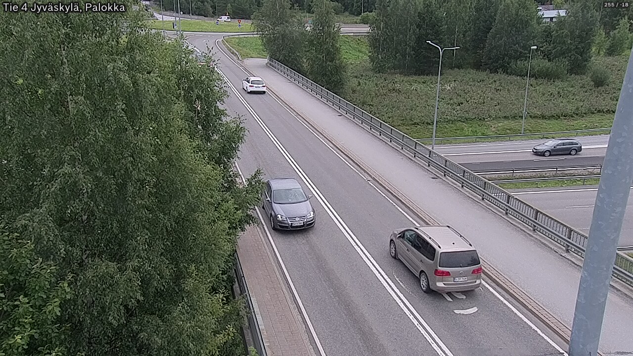 Weather Camera Image Road 4 Jyväskylä, Palokka, Jyväskylä, Keski-Suomi