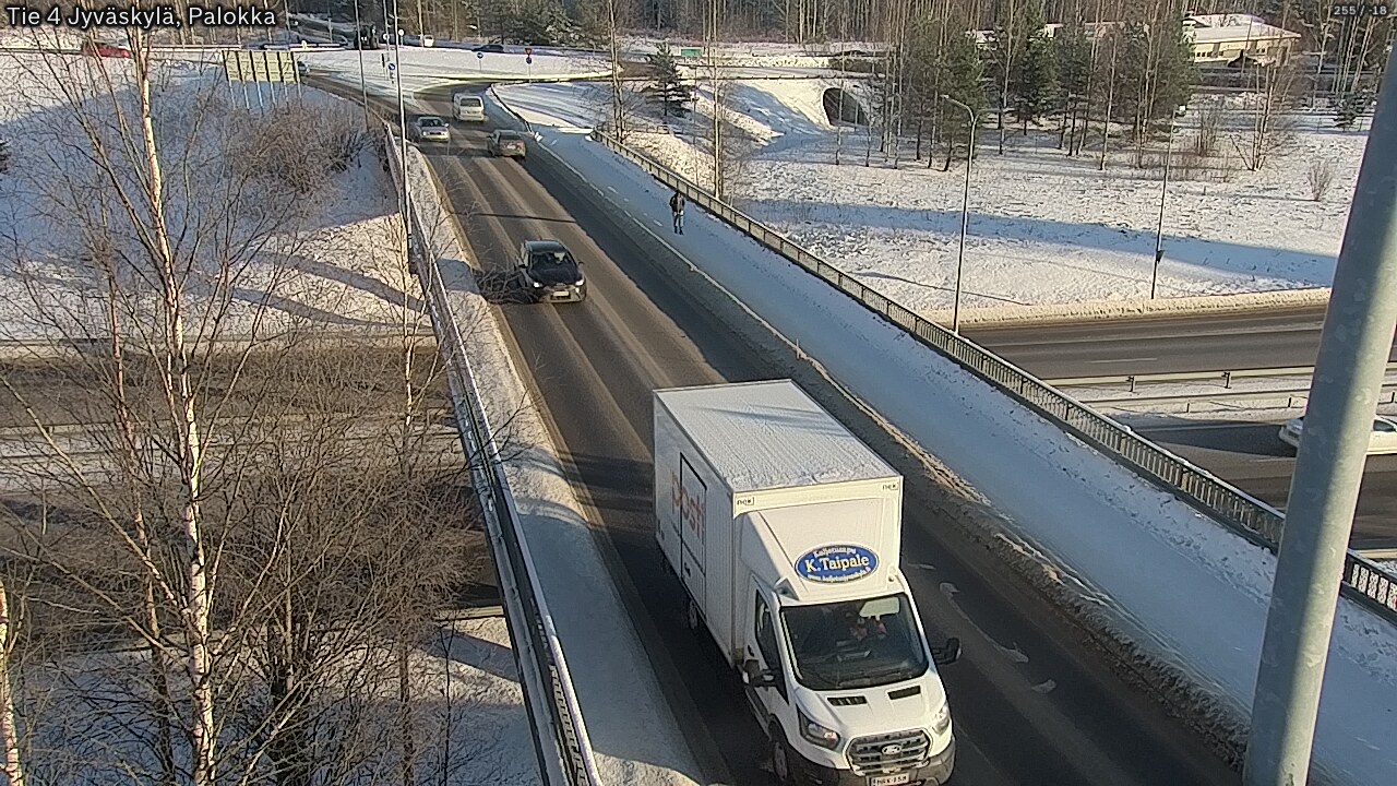 Weather Camera Image Road 4 Jyväskylä, Palokka, Jyväskylä, Keski-Suomi
