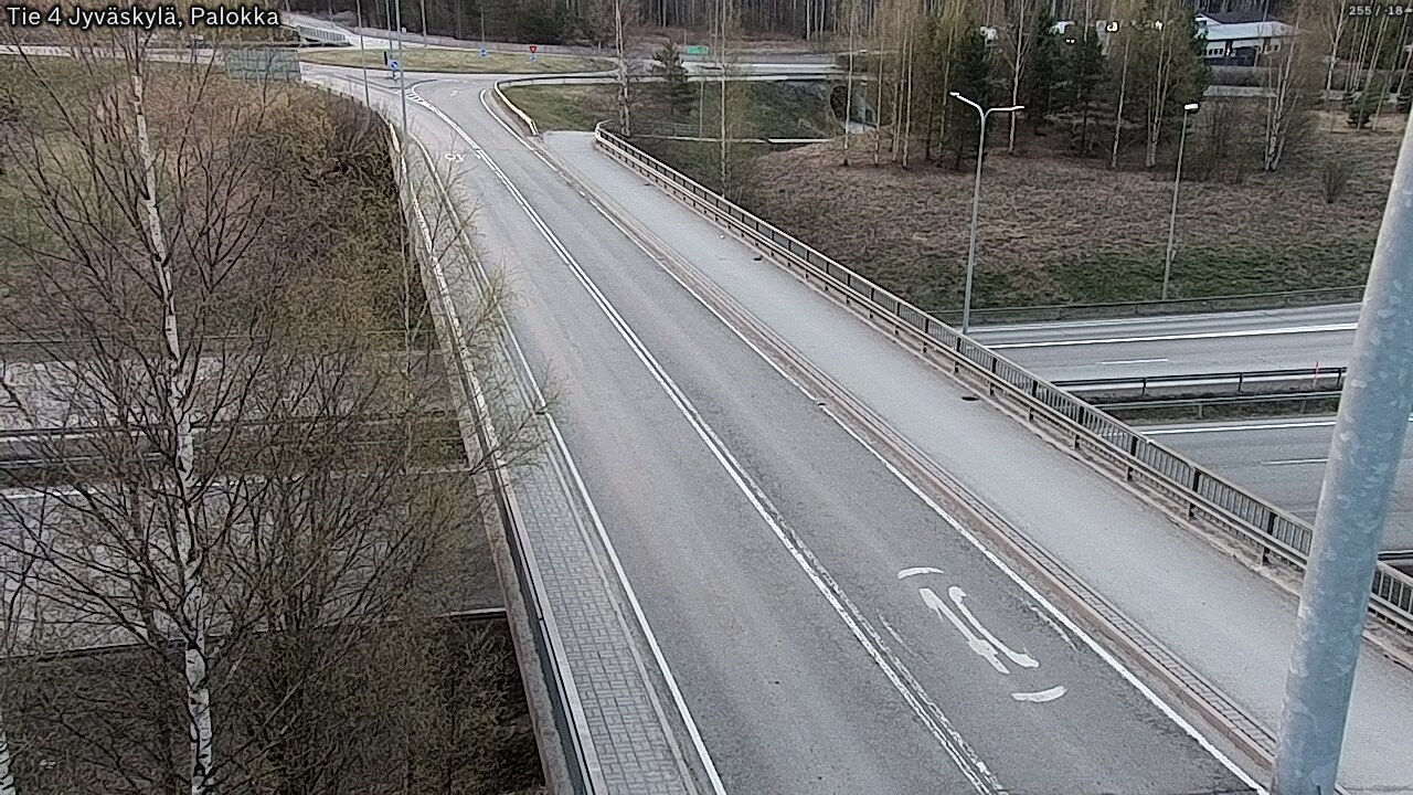 Weather Camera Image Road 4 Jyväskylä, Palokka, Jyväskylä, Keski-Suomi