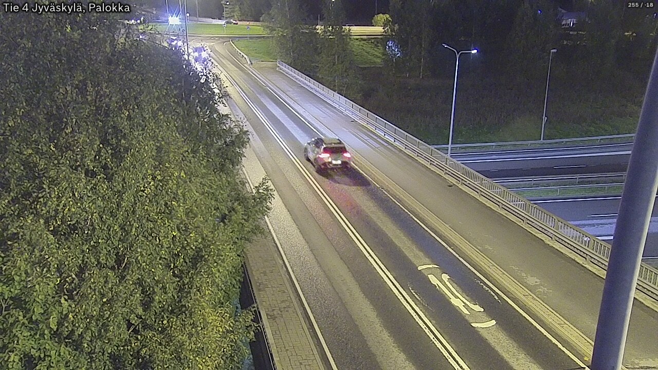 Weather Camera Image Väg 4 Jyväskylä, Palokka, Jyväskylä, Keski-Suomi